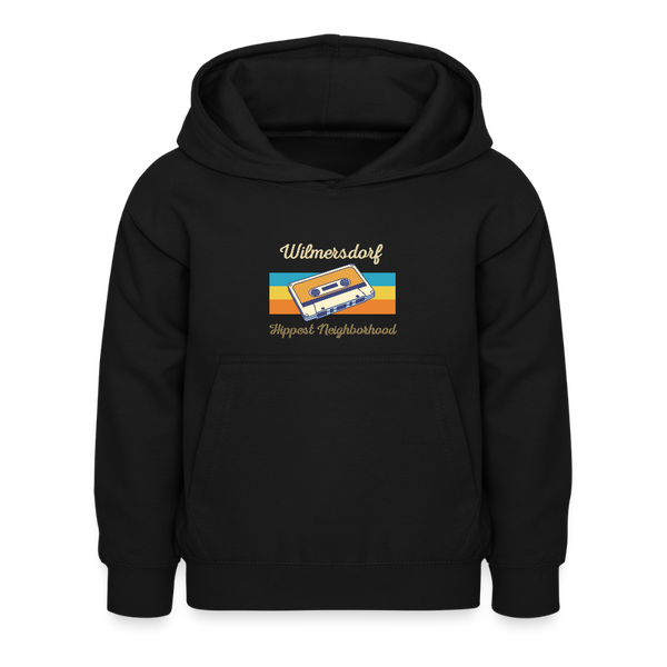 Wilmersdorf Hippest Neighborhood - Kinder Hoodie - Schwarz