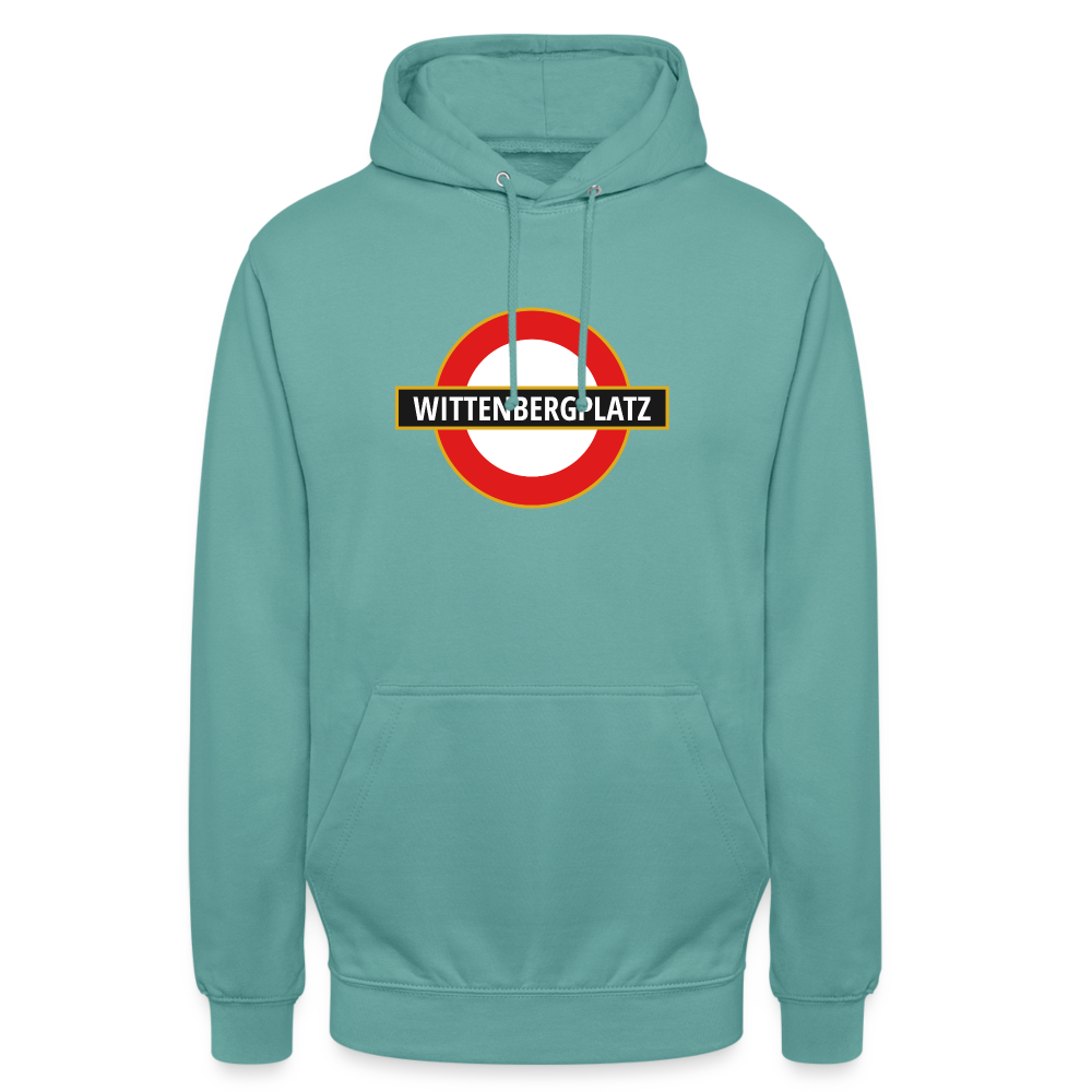 Wittenbergplatz - Unisex Hoodie - Pastelltürkis