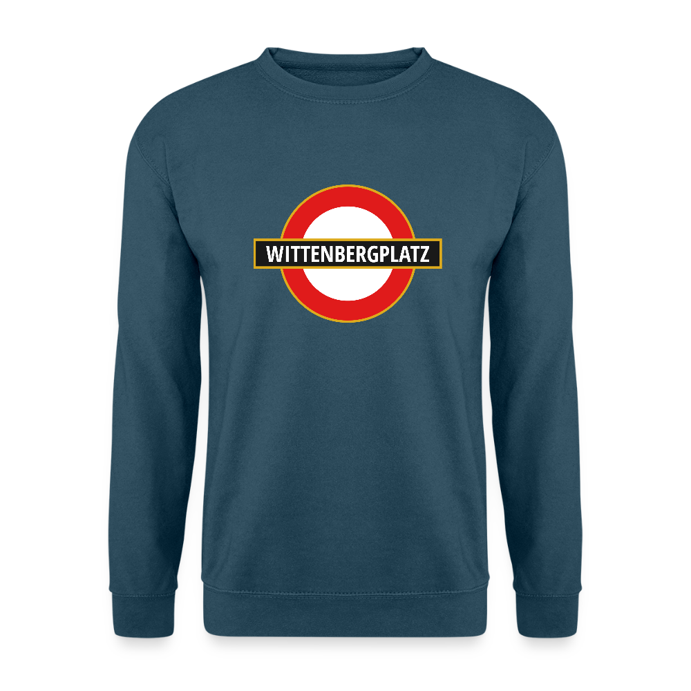 Wittenbergplatz - Unisex Pullover - Indigoblau