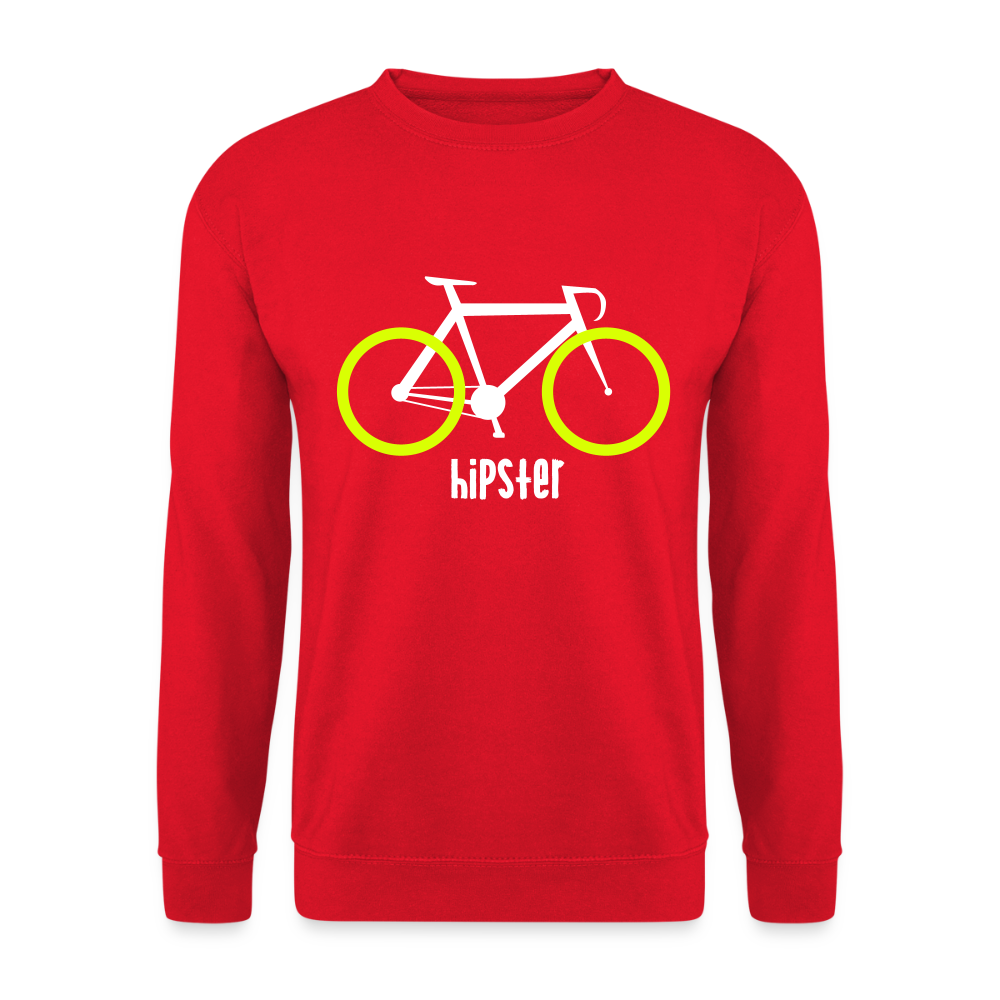 Hipster - Unisex Pullover - Rot