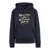 Hab 'ne Lösung, aba did Problem jefällt mir. - Frauen Premium Hoodie - Navy