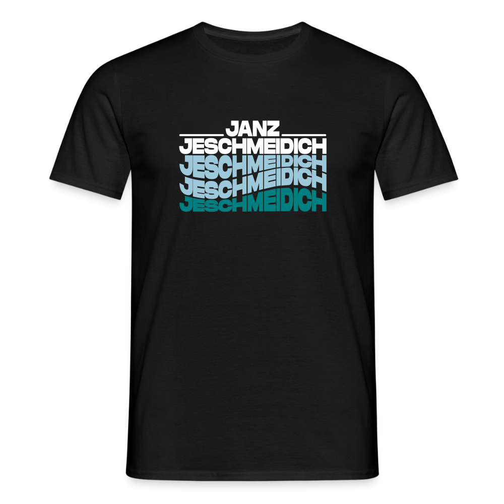 Janz Jeschmeidich - Männer Premium T-Shirt - Schwarz