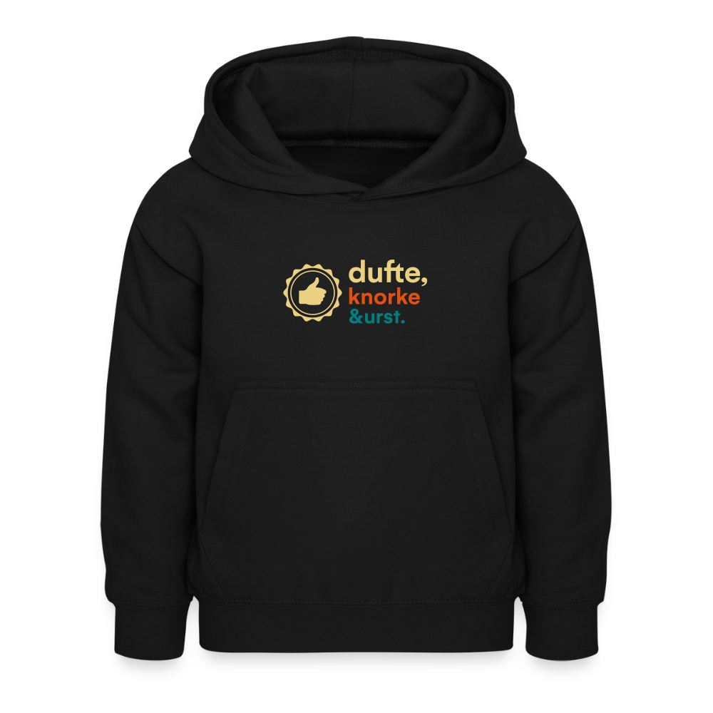 Dufte, Knorke, Urst - Kinder Hoodie - Schwarz