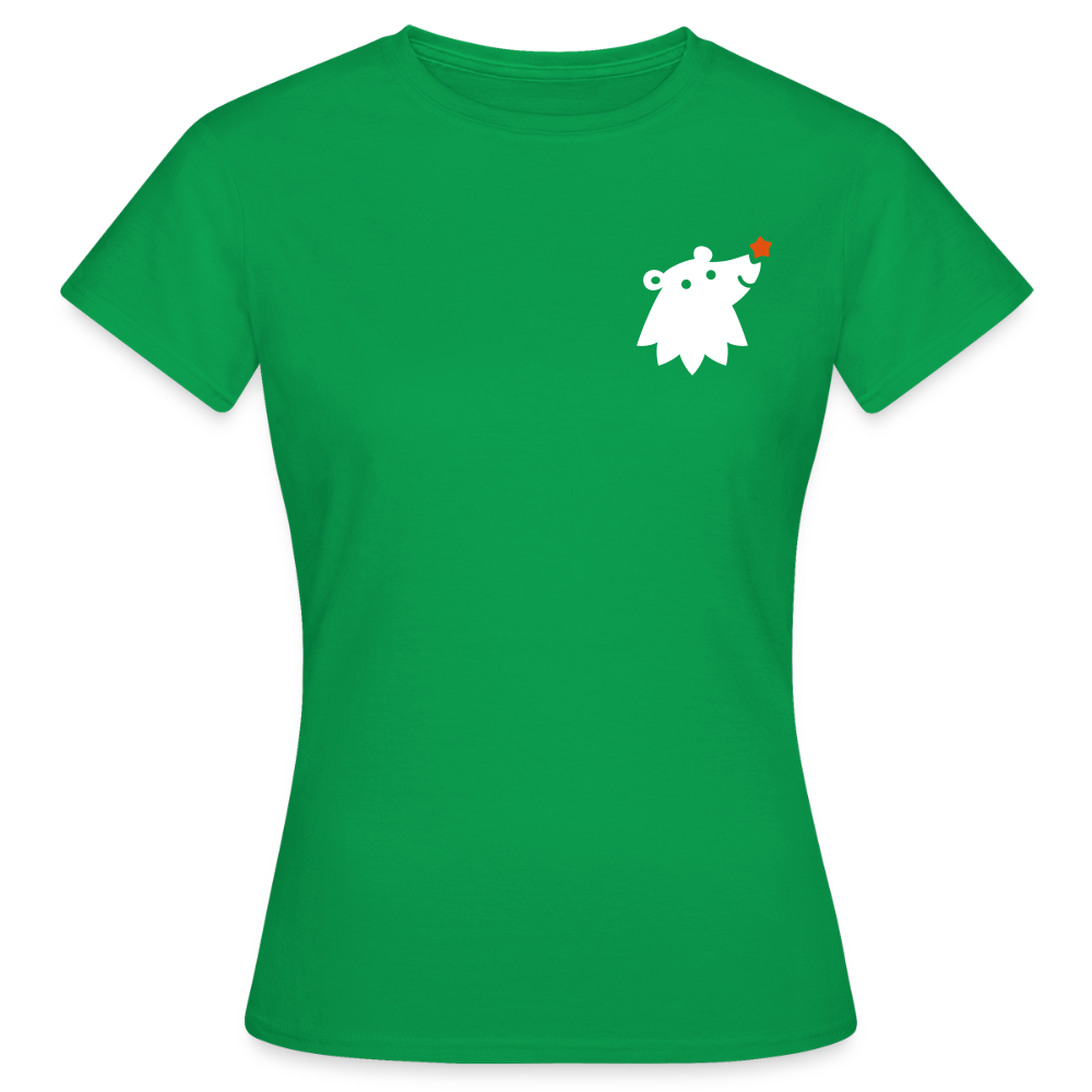 Schnauze Bär - Frauen Premium T-Shirt - Kelly Green