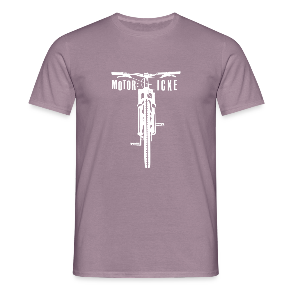 Motor icke - Männer Premium T-Shirt - Lilagrau