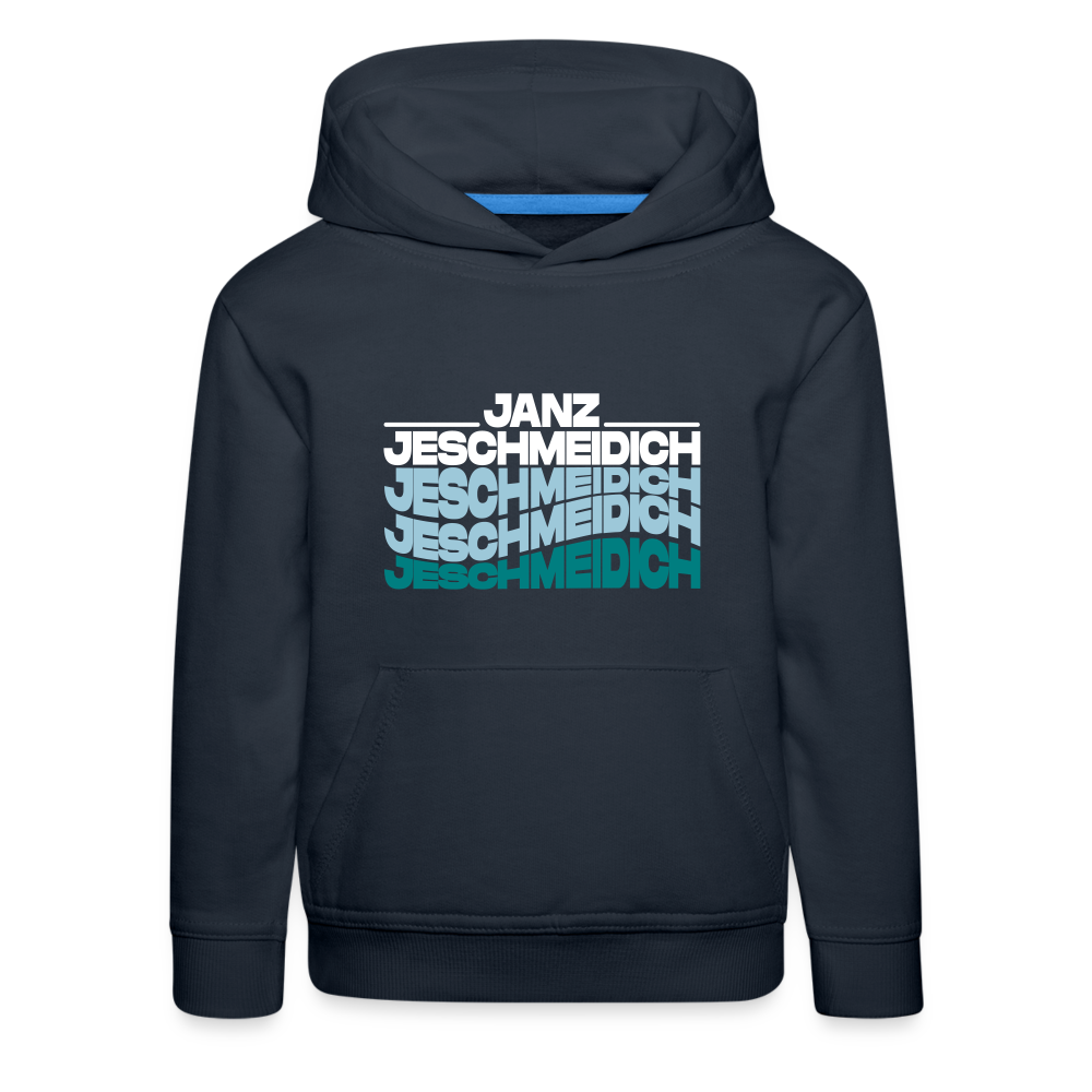 Janz Jeschmeidich - Kinder Premium Hoodie - Navy