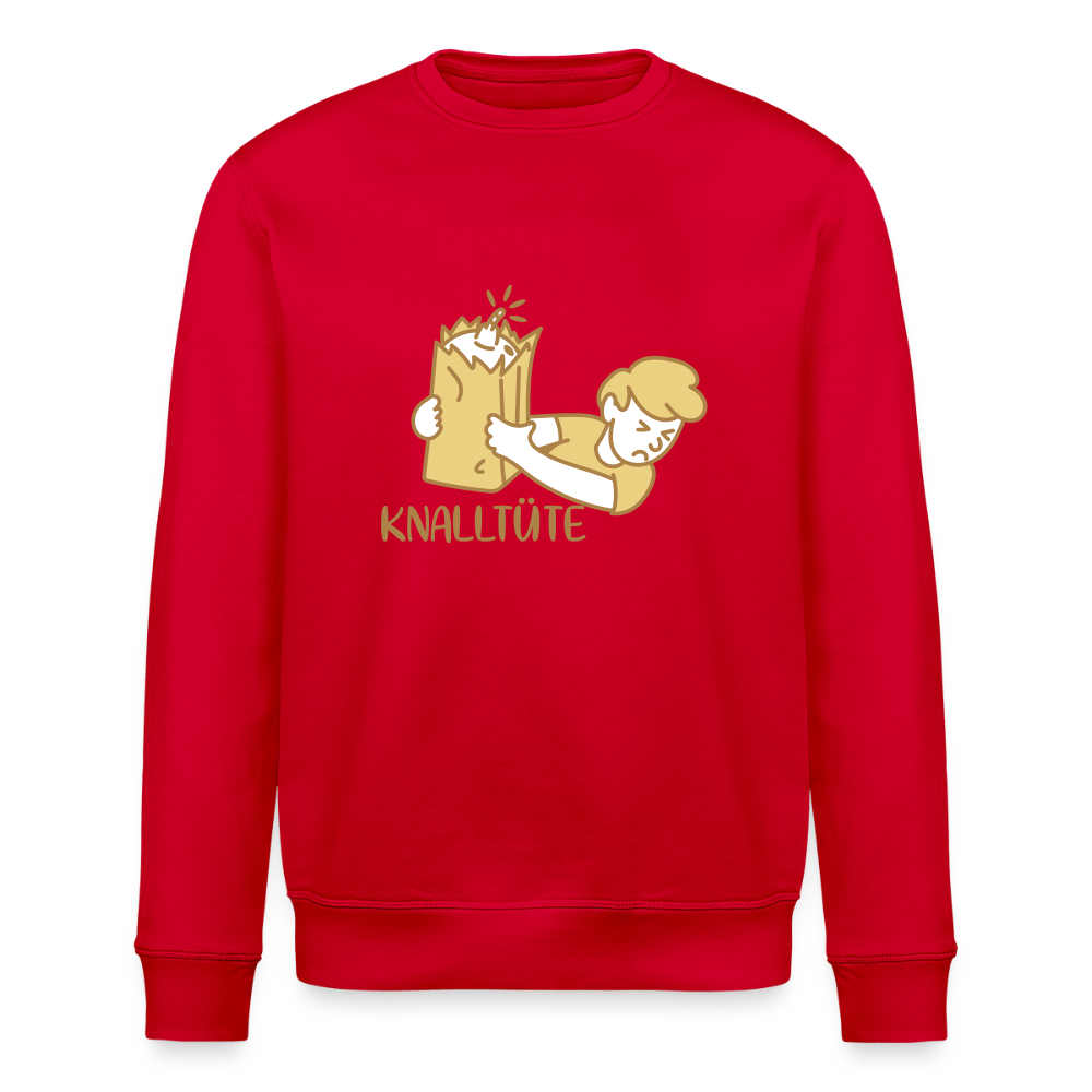 Knalltüte - Unisex Bio Sweatshirt - Rot