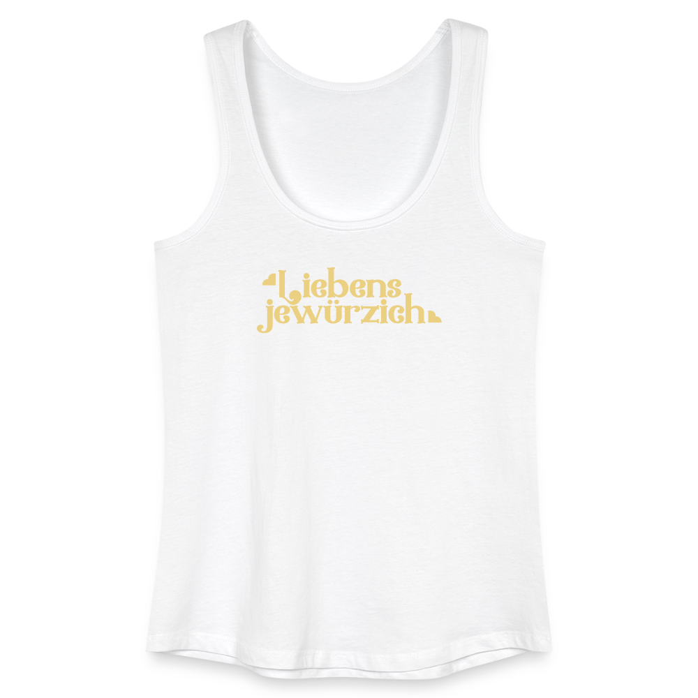 Liebensjewürzich - Frauen Bio Tank Top - Weiß