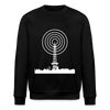Funkturm im Fokus - Unisex Bio Sweatshirt - Schwarz