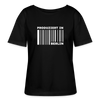PRODUZIERT IN BERLIN - Relaxed Rundhals Frauen Bio-T-Shirt - Schwarz