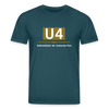 U4 - Unisex Bio T-Shirt - Dunkles Petrol
