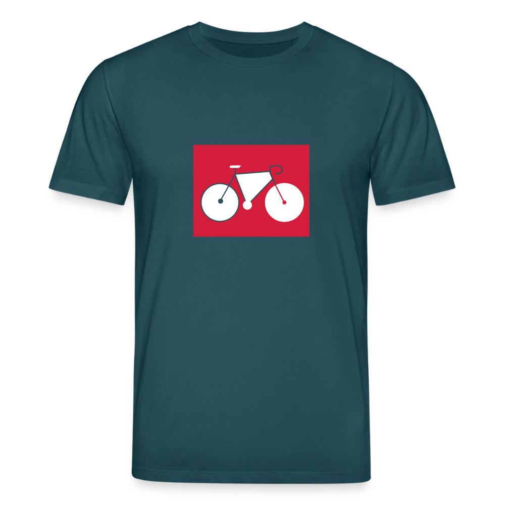 Berliner Tretmühle - Unisex Bio T-Shirt - Dunkles Petrol