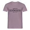 Schöneberg  - Männer Premium T-Shirt - Lilagrau