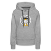 Wesdewat? - Frauen Premium Hoodie - Grau meliert