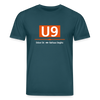U9 - Unisex Bio T-Shirt - Dunkles Petrol