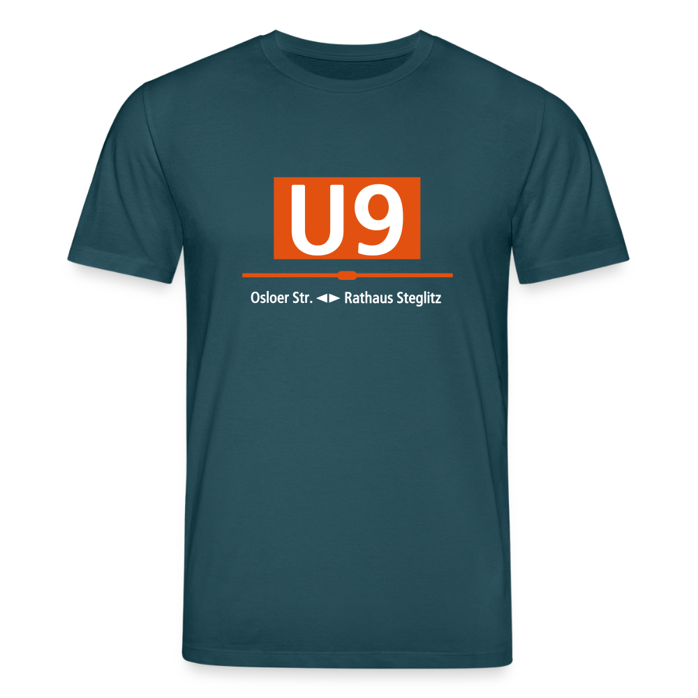 U9 - Unisex Bio T-Shirt - Dunkles Petrol