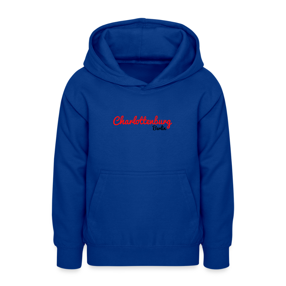 Charlottenburg Berlin - Teenager Hoodie - Royalblau