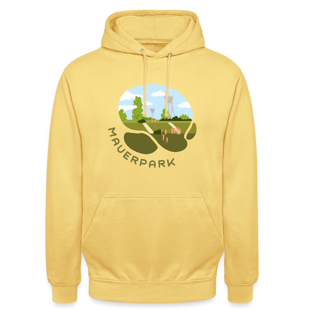 Mauerpark - Unisex Hoodie - Zitronengelb