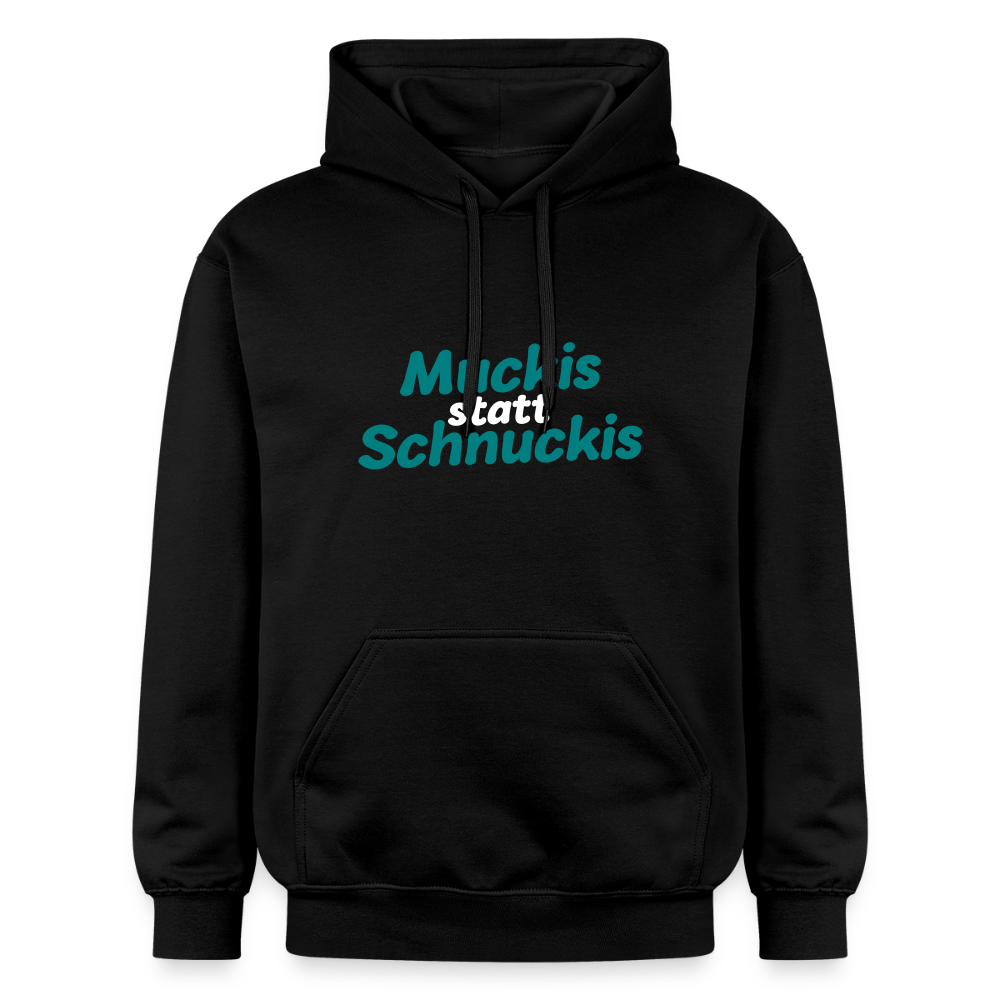 Muckis statt Schnuckis - Hoodie - Schwarz