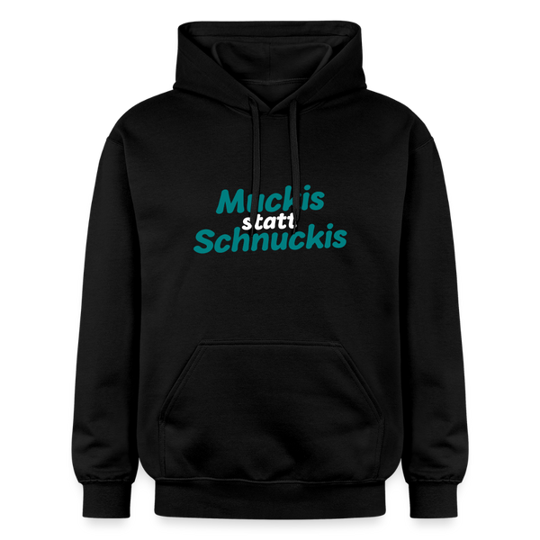 Muckis statt Schnuckis - Hoodie - Schwarz