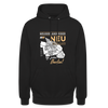 Neuseeland oder Neukölln - Unisex Hoodie - Schwarz