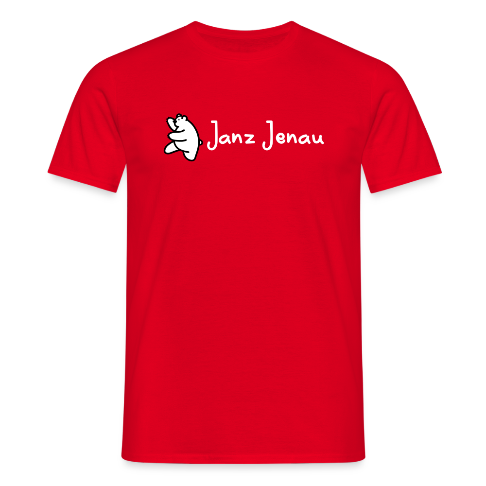 Janz Jenau - Männer Premium T-Shirt - Rot