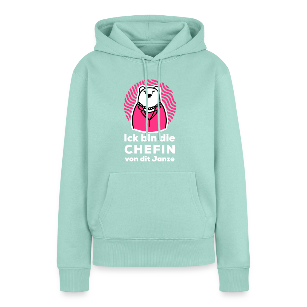 Chefin - Frauen Premium Hoodie - Mint 