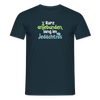 Kurz anjebunden, lang im Jedächtnis. - Männer Premium T-Shirt - Navy