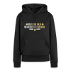 Bier einatmen, Negativität ausatmen. - Frauen Premium Hoodie - Schwarz