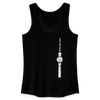 Fernsehturm Zick zack - Frauen Bio Tank Top - Schwarz