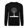 Funkturm im Fokus - Unisex Pullover - Schwarz