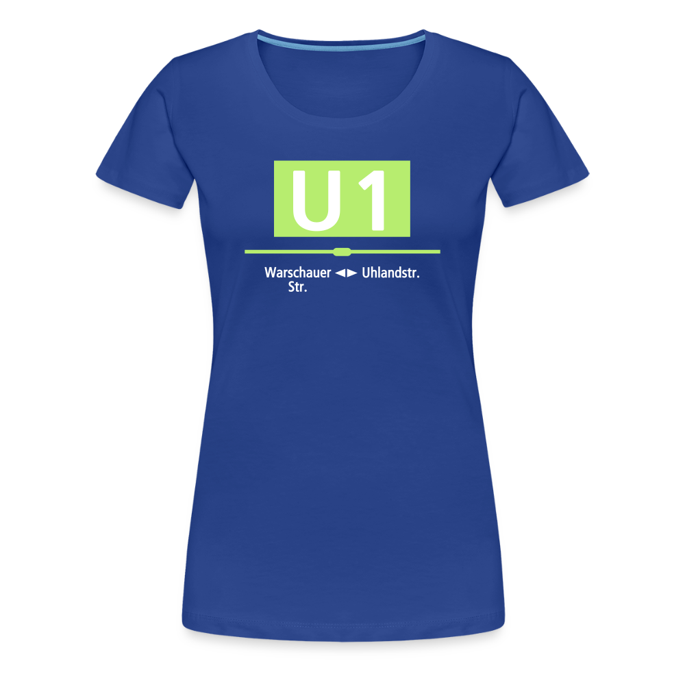 U1 - Frauen Premium T-Shirt - Königsblau