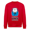 Chef - Unisex Bio Sweatshirt - Rot