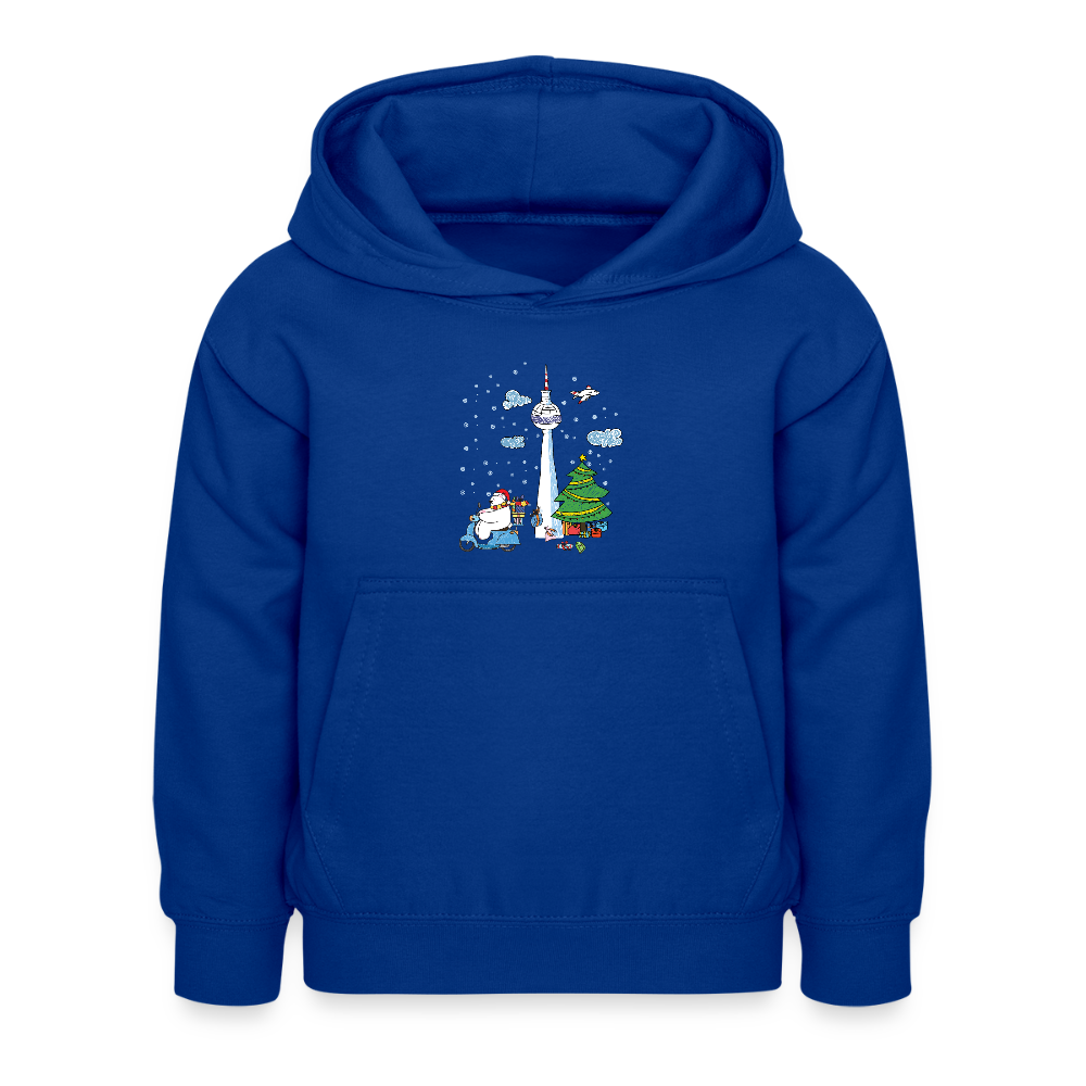 Geschenke am Fernsehturm - Kinder Hoodie - Royalblau