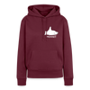 Vajisset Bär - Frauen Premium Hoodie - Burgunderrot