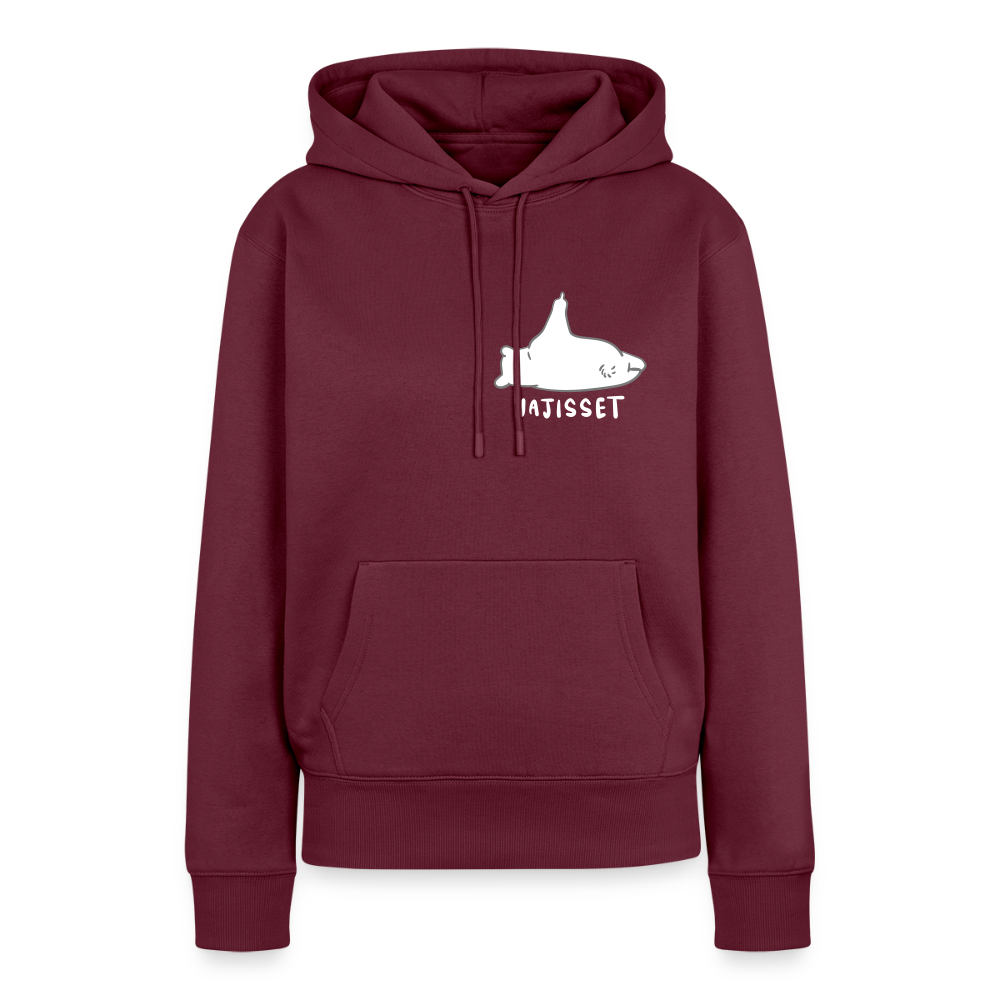 Vajisset Bär - Frauen Premium Hoodie - Burgunderrot