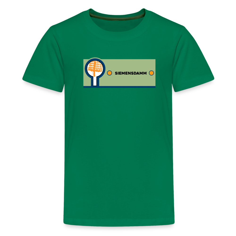 Siemensdamm - Teenager Premium T-Shirt - Kelly Green