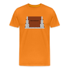Rathaus Reinickendorf - Männer Premium T-Shirt - Orange