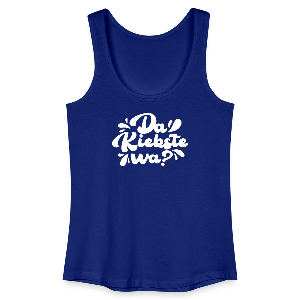 Kiekste - Frauen Bio Tank Top - Königsblau