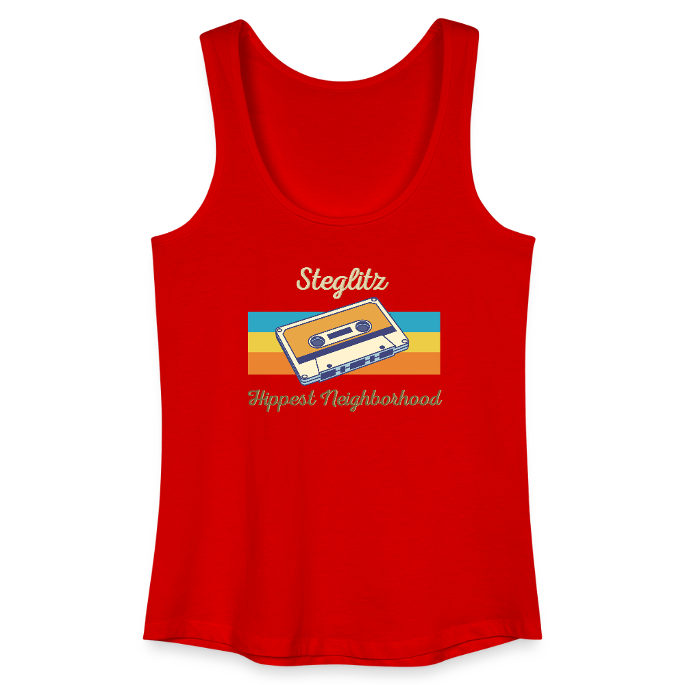 Steglitz Hippest Neighborhood - Frauen Bio Tank Top - Rot