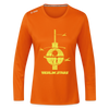 Berlin Stars - Frauen Sport Langarmshirt - Neonorange