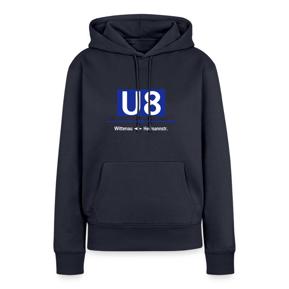 U8 - Frauen Premium Hoodie - Navy