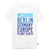 Wedding Planet Earth - Teenager Premium T-Shirt - Weiß