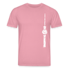 Fernsehturm Zick zack - Unisex Bio T-Shirt - Lila Traum