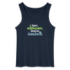 Kurz anjebunden, lang im Jedächtnis. - Männer Tank Top - Navy