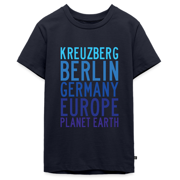 Kreuzberg - Planet Earth - Teenager Premium T-Shirt - Navy