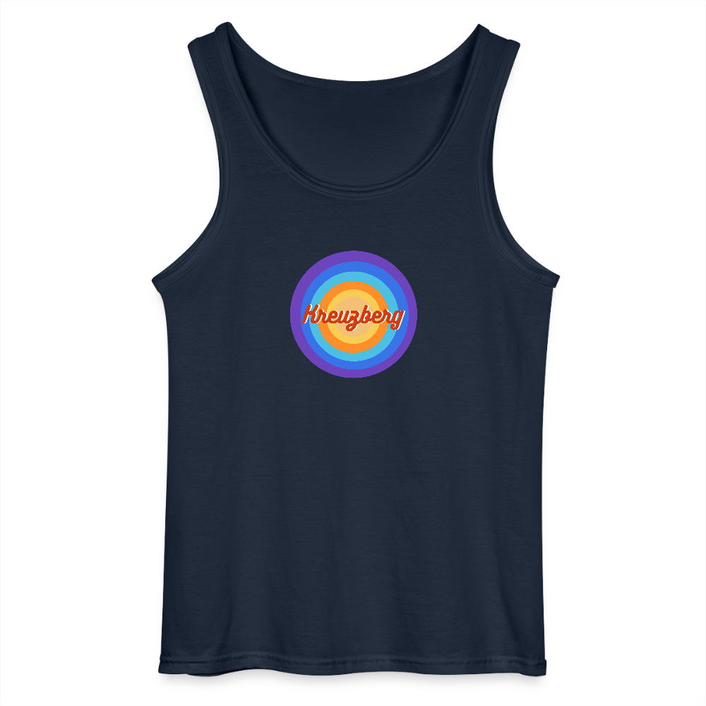 Kreuzberg Retro - Männer Tank Top - Navy