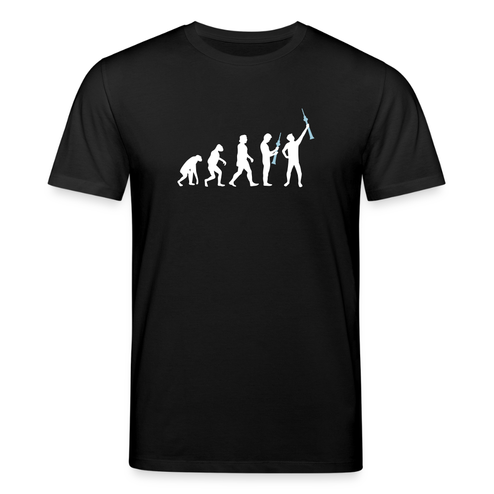 Evolution - Unisex Bio T-Shirt - Schwarz