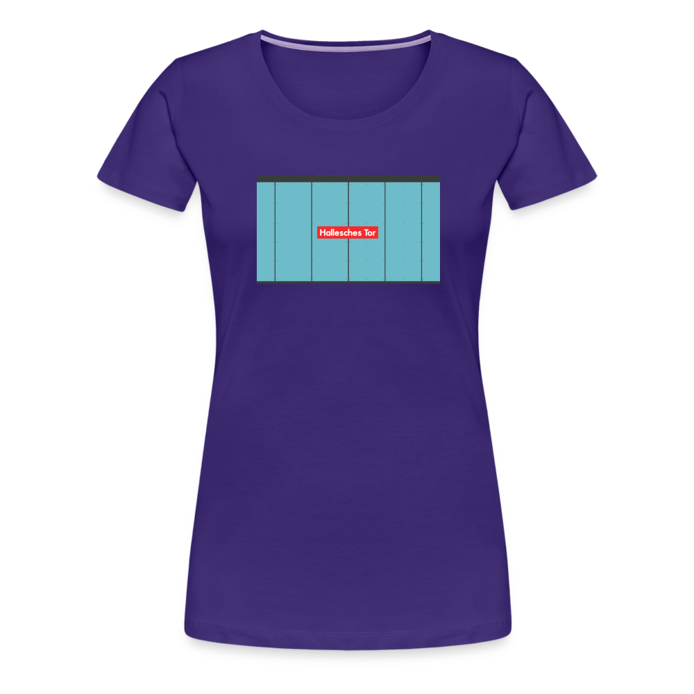 Hallesches Tor - Frauen Premium T-Shirt - Lila