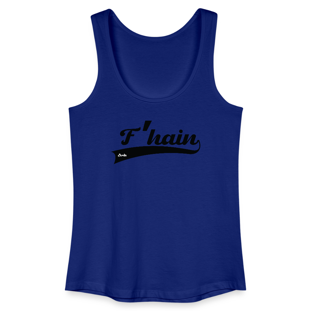 F'hain - Frauen Bio Tank Top - Königsblau